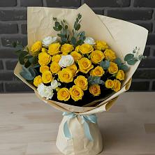 Букет цветов из:  Розы в Михайловской