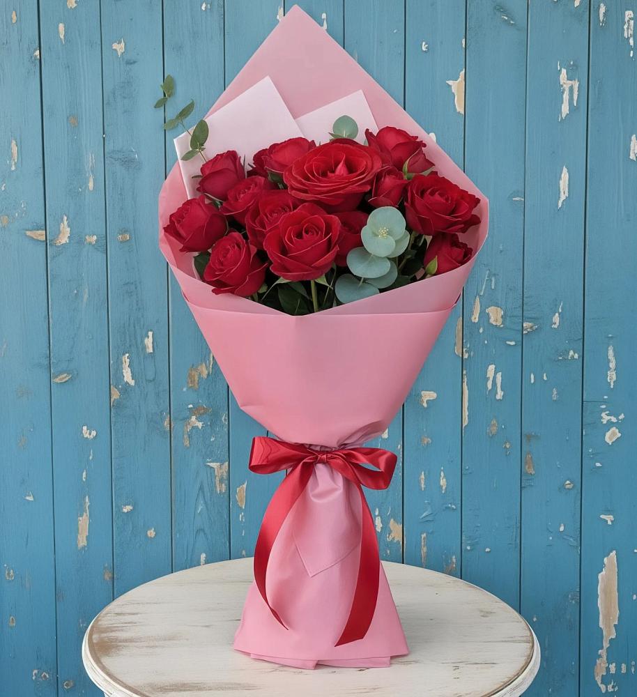 Букет цветов из: Розы в Михайловской