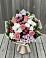 Букет цветов из: Альстромерии, Гвоздики, Розы и Хризантемы в Михайловской