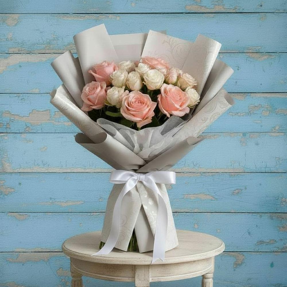 Букет цветов из: Розы в Михайловской