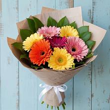 Букет цветов из:  Герберы в Михайловской