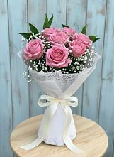 Букет цветов из:  Розы #REPLACE_PRED# Михайловской