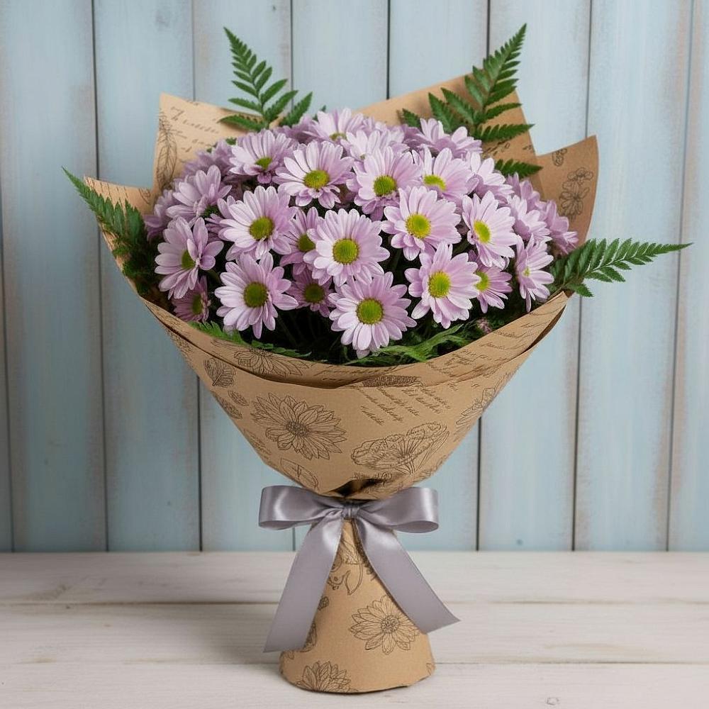 Букет цветов из: Хризантемы в Михайловской