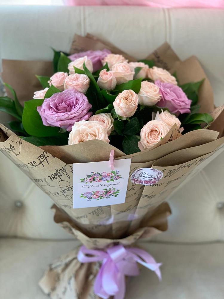 Букет цветов из: Розы в Михайловской