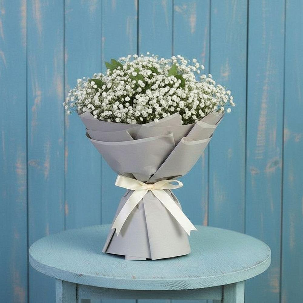 Букет цветов из: Гипсофила в Михайловской