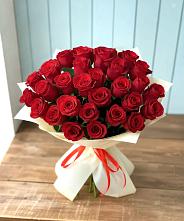 Букет 29 Красных роз в Михайловской