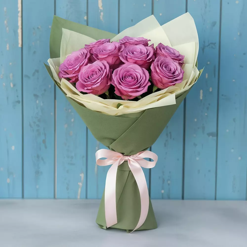 Букет Розы Фёрст Леди в Михайловской