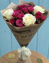 Букет цветов из:  Розы в Михайловской