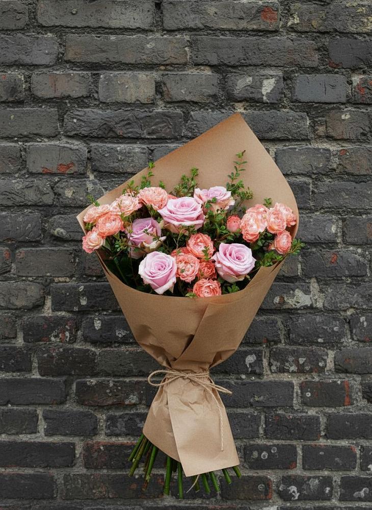 Букет цветов из: Розы в Михайловской