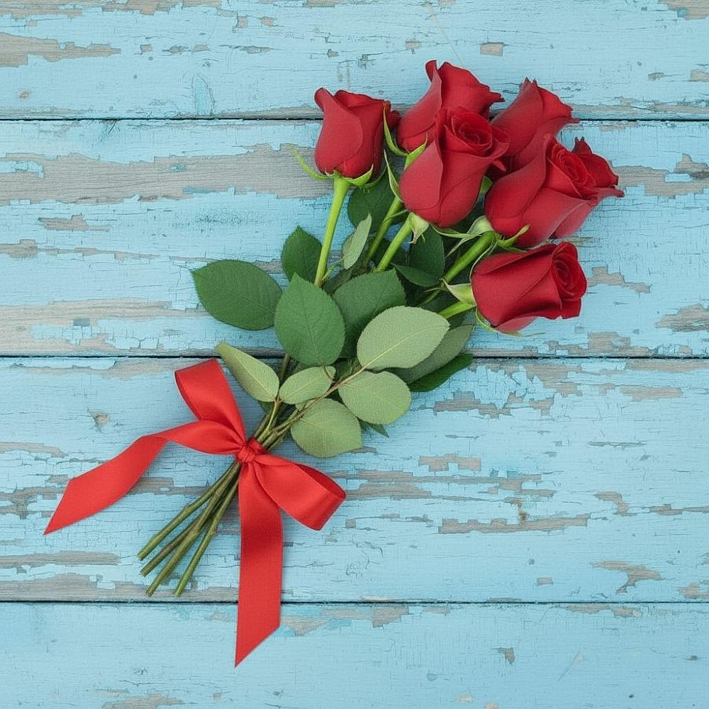 Букет Красные розы в Михайловской