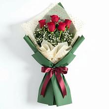 Букет цветов из:  Розы в Михайловской