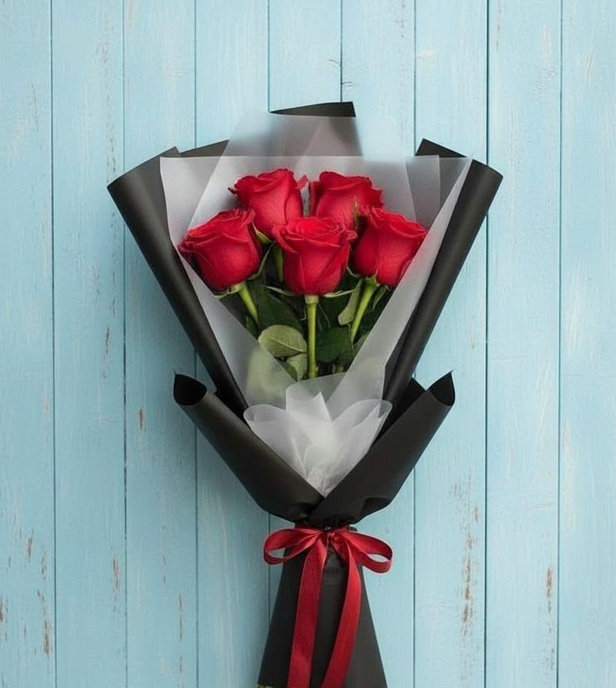 Букет цветов из: Розы в Михайловской