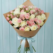 Букет цветов из:  Розы в Михайловской